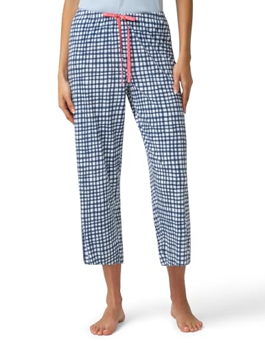 Image of HUE Women's Spring Pajama Separates Soft Whimsical Print Pjs with Flowers, Animals, Garden Themed Pjs, Cocktails