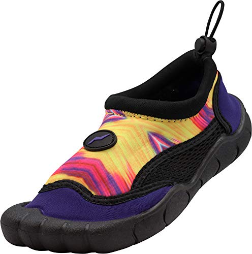 Image of NORTY Water Shoes for Boys and Girls - Swim Socks for Beach, Boat, and Pool - Skeletoe Barefoot Design - Cruise Ship Essentials for Kids - Hiking and Camping Footwear