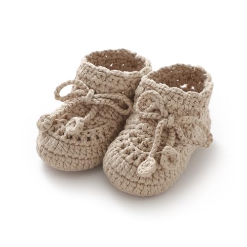 Hadetoto Baby Booties Hand Crochet Knit Cotton...