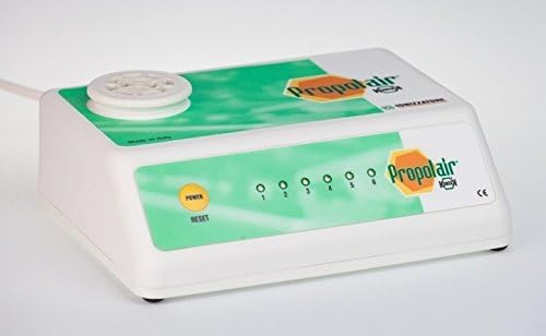 Propolis Diffuser with Ionizer and Fan A3: saturates rooms up to 60sqm!!! Antiseptic, helps with hay fever, allergies, dust, pollen, pollution and more. Reduces harmful airborne microbes by 71%