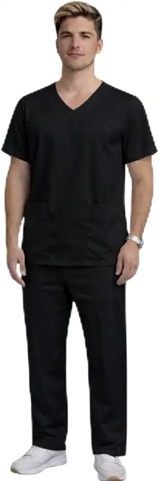 Conjunto Pijama Cirúrgico Hospitalar Oxford Unissex Uniforme Privativo Médico Enfermagem