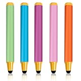 Stylus Pens for Touch Screens, Crayon Stylus Pen for iPhone Ipad Air Mini Pro, Android Tablet, Dragon Touch, Compatible with All Touch Screens (5 Pack)