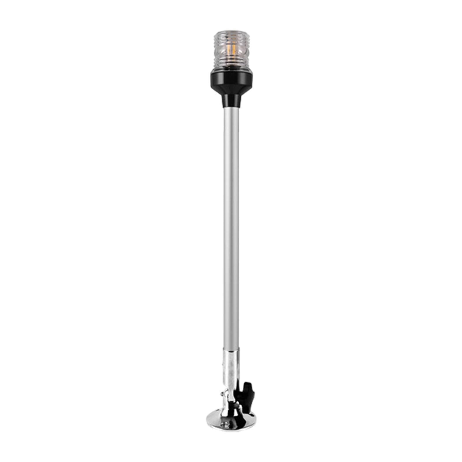 Luce di Poppa Barca LED Illuminazione 360 Gradi Alta Trasparenza Resistente al Calore Navigazione Segnalazione Marina Adatta per Barca Pesca Notturna