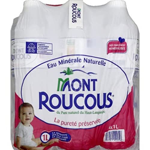 Mont Roucous Eau minérale naturelle - Le pack de 6x1L