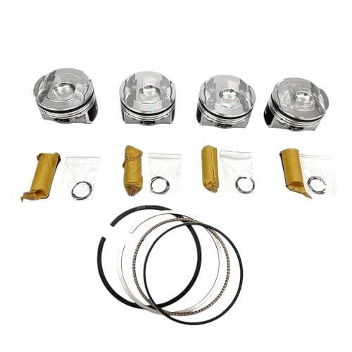 エンジンピストンリングアセンブリキット ビュイック エンビジョン 1.5 LFV エクイノックス対応 シボレー マリブ 1.5T対応 自動車部品 カーアクセサリー 12674681(Piston Ring Set)