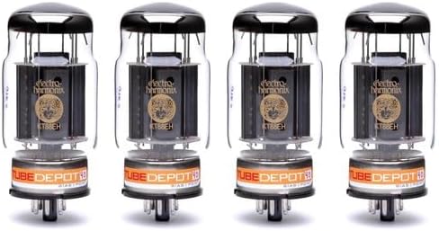 Quad of Electro-Harmonix KT88 EH Power Vacuum Tube