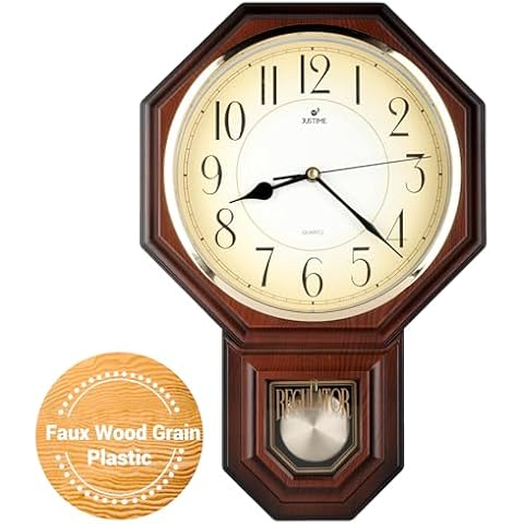 JUSTIME Pendulum Wall Clock PP0258-ADW Cover