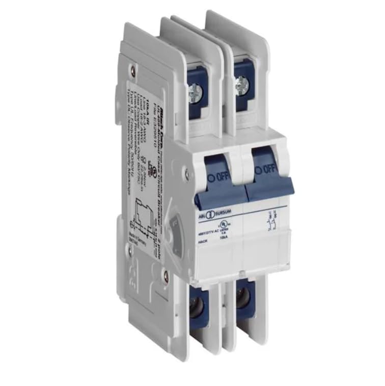 2D2UL, Circuit Breaker; Thermal; 30A; DINRail; 3 P; 480Y/277 VAC; UL Series; Ring Tongue