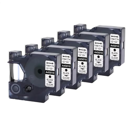 6/9/12 �~�����[�g�����x���e�[�v�ƌ݊������x���v�����^���f�� D1 45013 45010 45018 40913 43613 45022 45023 ���i�ԍ� LabelManager 160 280 ���x�����[�J�[�p(5PK-BLACK-ON-C