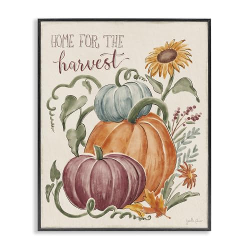 Harvest Botanical Floral Home, 16 x 20 Inch Framed Giclée Print