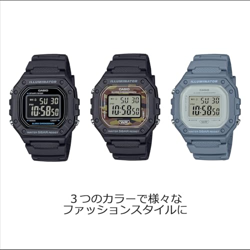 CASIO W-218H-1BJF