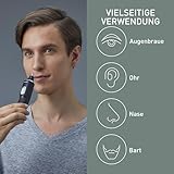 Panasonic ER-GN300-K503 Nasenhaarschneider für Männer, Premium-Elektrorasierer, Nasen-, Ohren- und...