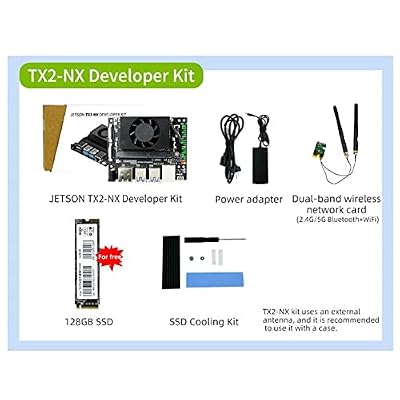 Jetson TX2 NX Developer Kit with Official core Module for Learning Programming (TX2-NX Developer Kit)