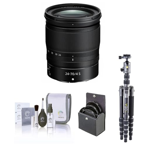 Nikon NIKKOR Z 24-70mm f/4 S�����Y 3Pod Trek�V���[�Y �g���x���O�r/��r�ƃA���J�^�C�v�{�[���w�b�h�Z�b�g 72mm�t�B���^�[�L�b�g �N���[�j���O�L�b�g