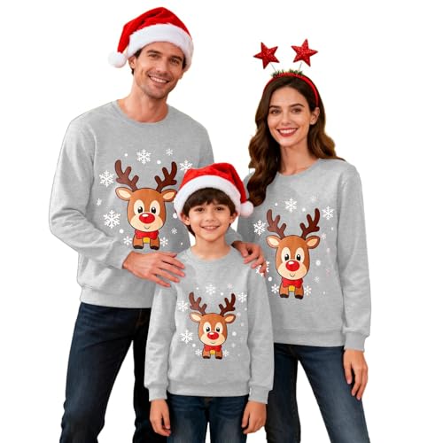 Lustige Weihnachtspullover Familie 17 Kswlwccpp Weihnachtspullover Familie Set, 2025 Herren/Damen/Kinder...