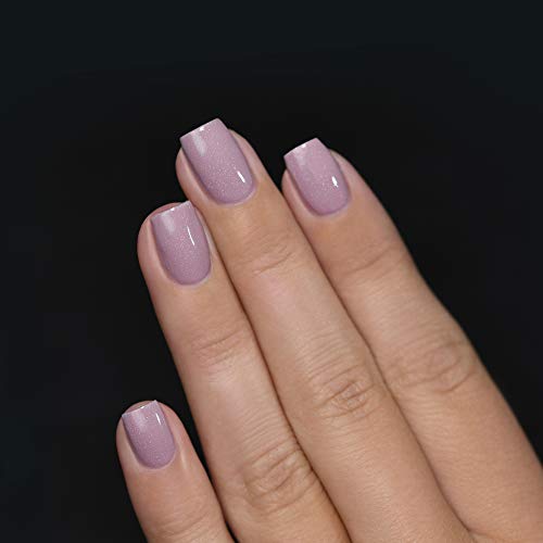 Image of ILNP Internship - Dusty Plum Neutral Nail Polish, Subtle Holographic, Chip Resistant, 7-Free, Non-Toxic, Vegan, Cruelty Free, 12ml