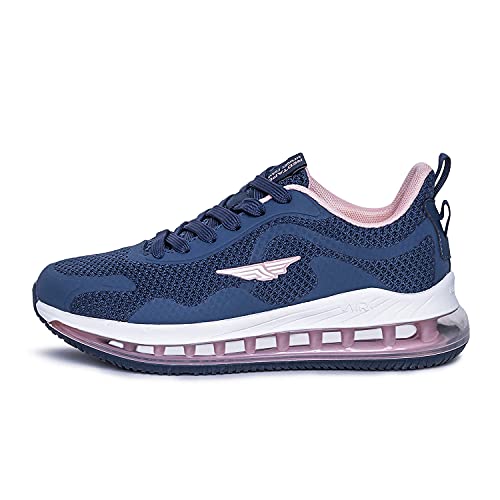 Image of Red Tape Women Blue Walking Shoes