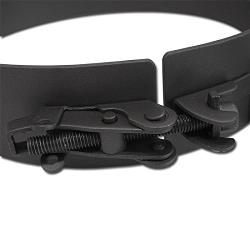 Uchwyt rurowy uchwyt rura piecowa rura dymowa 130 mm czarny uchwyt
