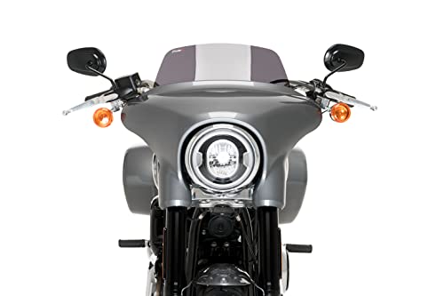 Bulle Puig 21340F High-Road Sport élimine les turbulences du vent sur casque