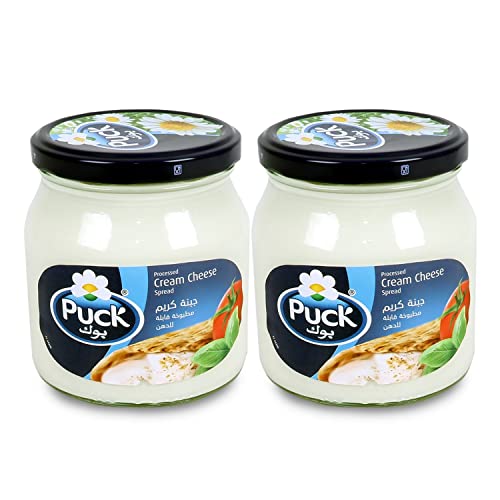 Puck White Cheese Jar, 2 x 500 g