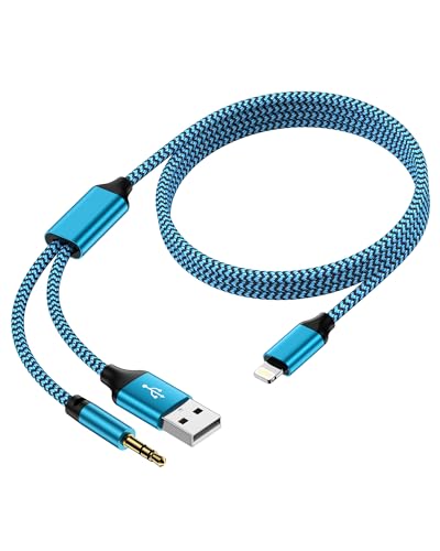 2-in-1 Aux & Charge iPhone Cable