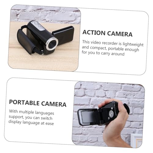 Caméscope numérique compact mini DV portable pour photos et vidéos - 4