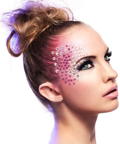 Rhinestone Stickers 4950 Pcs, Nicpro Self Adhesive Face Gems Stick On Body Jewels Crystal In 4 Size 30 Colors,30 Embellishments Sheet For Decorations Crafts Nail Makeup #TOP6