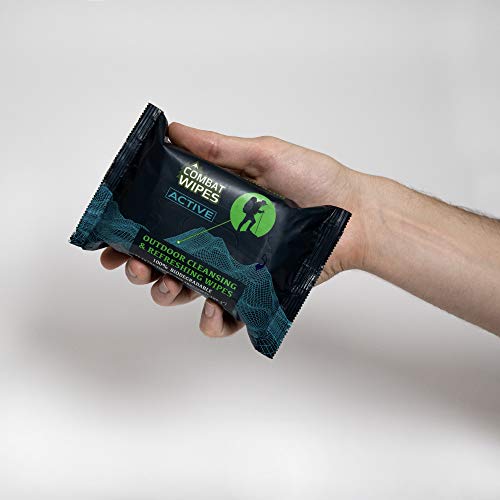 Combat Wipes CW-25ACT-28407 Active Outdoor Wet Wipes thumb #2