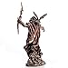 Veronese Design 7 1/2 Inches Zeus The Greek God of The Sky Cold Cast Resin Bronze Finish Sculpture Figurine
