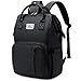 Produktbild Laptop-Rucksack, Arbeitstasche, Reisetasche, USB-Diebstahlsicherung, professionelle Tragetasche Schwarz 01 Schwarz mit USB 15.6"