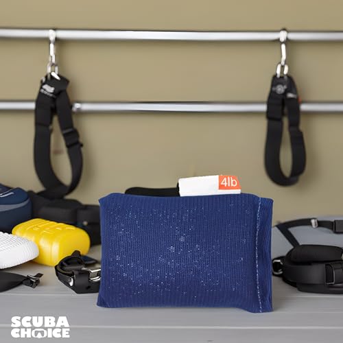 image for Scuba Choice Diving Soft Mesh Shot Weight - 4 lb | Clean, Graphite-Fre