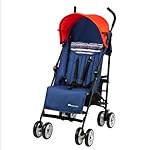 Bebeconfort Rainbow, Buggy mit mehreren Positionen, kompakt und leicht, von 6 Monaten bis 4 Jahren, bis 22 kg, Blue Lines