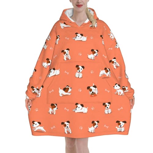 Sweat à capuche plaid Jack Russell, le cadeau idéal pour propriétaire