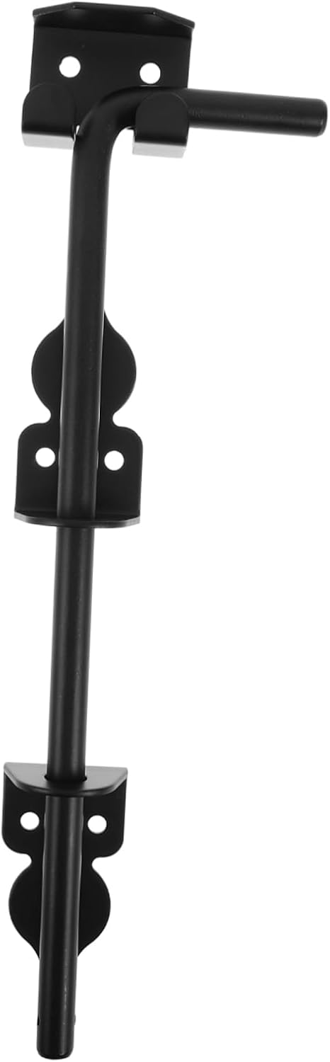 Plug Gate Locks for Outdoor Fence Wood Gate Cane Bolt Bolt Latch Heavy Duty Cane Bolt Gate Drop Wood Fence Gate Kit Gate Latches for Wooden Gates Wood Fence Gate Latch