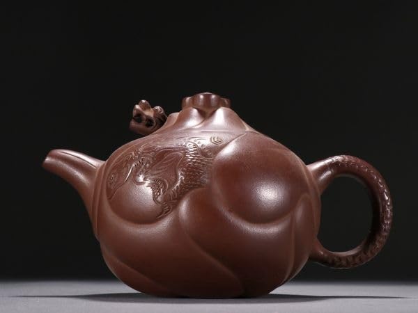 中国美術紫砂彫 魚化龍紋茶壺 陶磁器 後手急
須 茶壺 茶道具在名唐物 年代不明 Amazon.co.jp: 瓏紫砂彫 魚化龍紋茶壺 可心銘 近時代 中国陶磁器
