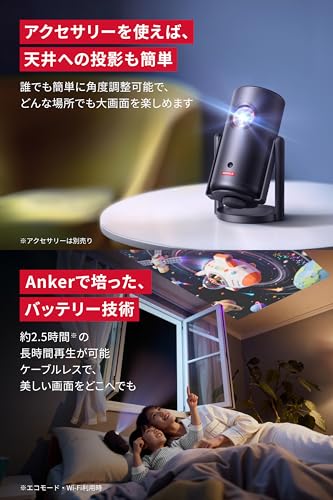 Amazon.co.jp: Anker Nebula Capsule 3 Laser & 公式プロジェクター