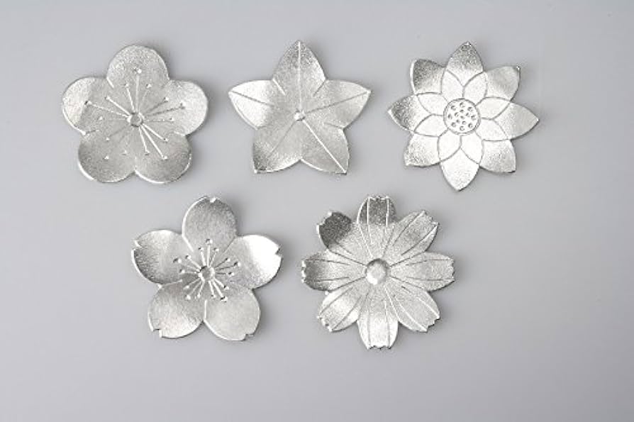 能作　箸置き　花ばな ギフト包装済】 能作 箸置き 花ばな - てしごとクラブ