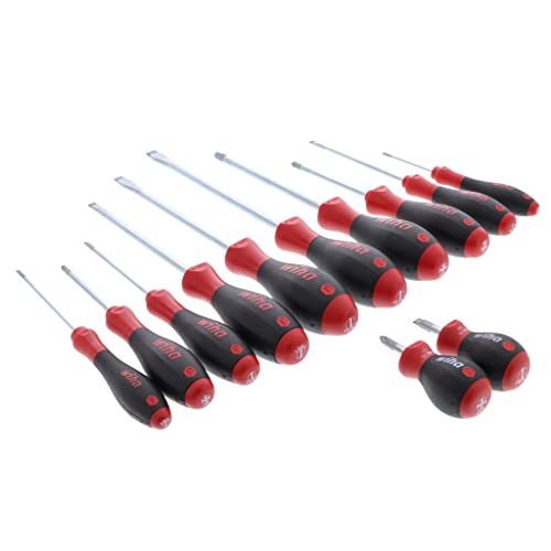 Wiha 30297 12-Piece Slotted and Phillips Screwdriver Set with Soft Finish Handles by Wiha - Image 2