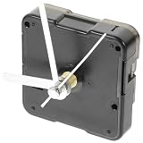 HINTRMENT Kit de Reparación Movimiento Preciso de Mecanismo de Reloj de Pared Silencioso Mecanismo de Reloj de Plástico para Bricolaje y Reemplazo de Manecillas