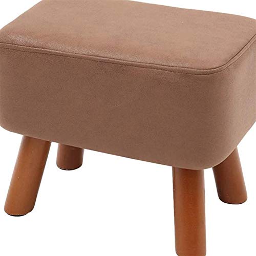 Taburetes mesa de centro de maquillaje y reposapiés de dormitorio 40x28x34 2