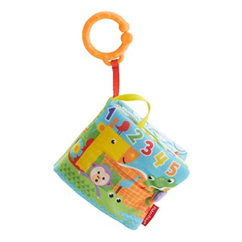 Fisher-Price Libro activity bebé con mordedor y juguetes (Mattel FGJ40) Cover