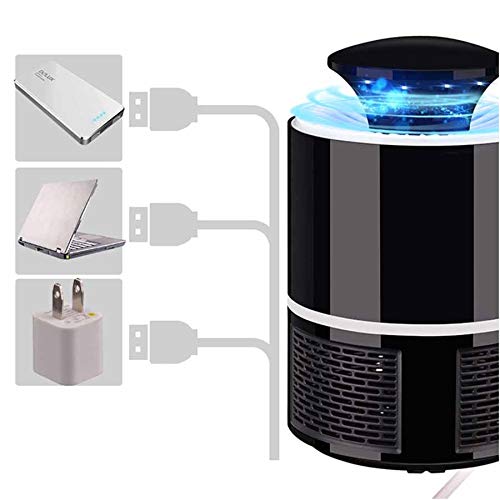 RajoNN Mosquito Killer Electricidad Mosquito Lámpara USB Mosquito Lámpara Dormitorio Cebo Trampa