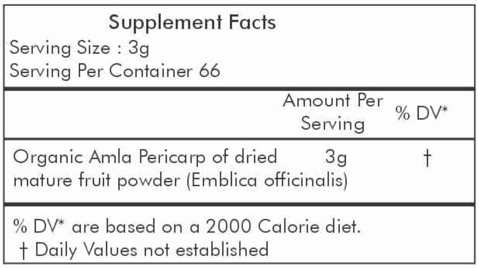 Herbal Hills Organic Amla Powder, 200 g