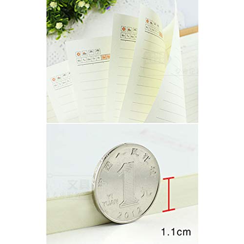 80 vellen notitiepapier, gelinieerd, B5, navulinleg vervanging voor notitieboeken, organizer, afsprakenplanner, ringband… - Image 5