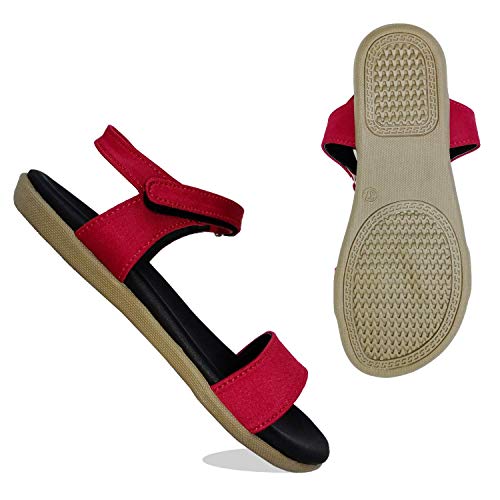 Image of saanvishubh Comfortable Stylish Flat Sandal for Girls and Women