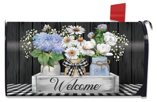 Briarwood Lane Land Of The Free Patriotic Large Magnetic Mailbox Cover Oversized - View #7