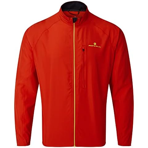 RONHILL Men's Core Jacket in Flame/Fluo Yellow Cover
