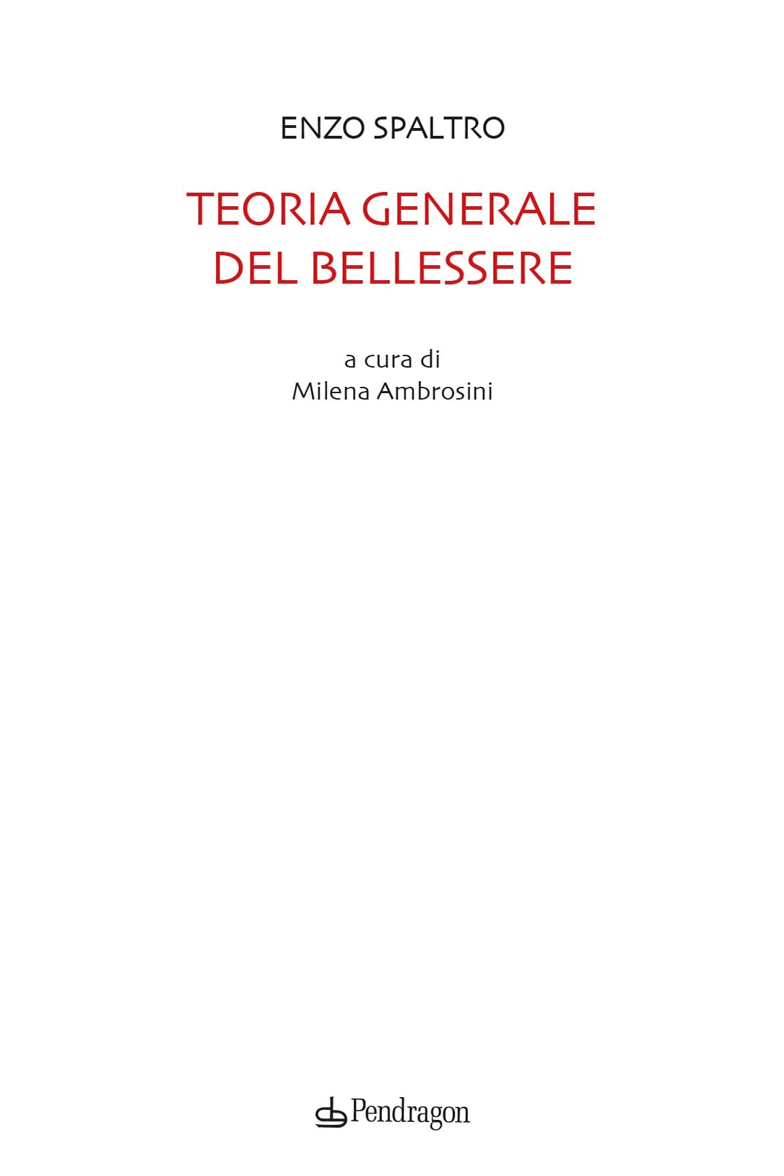 Teoria Generale Del Bellessere - 4