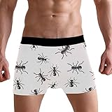 Men's Boxer Briefs Underwear 3D Ant Insect Print M