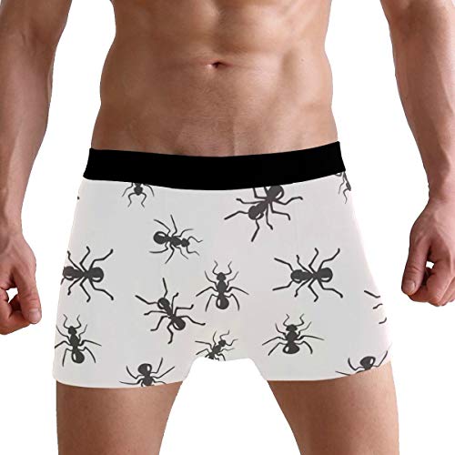 Men's Boxer Briefs Underwear 3D Ant Insect Print M